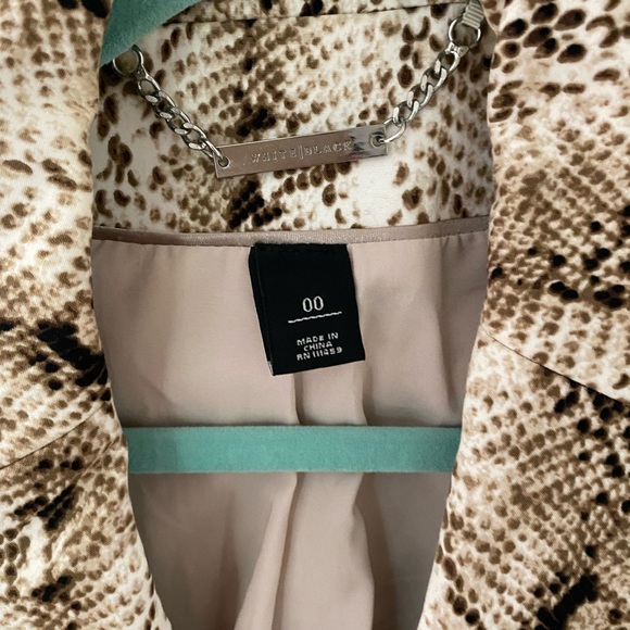 WHBM Snake Print Jacket - Picture 7 of 8